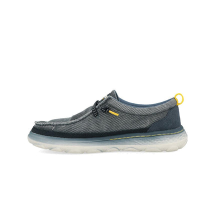Jeep Scarpe Slip On Uomo in Canvas Blu - MARIO SPATARELLA