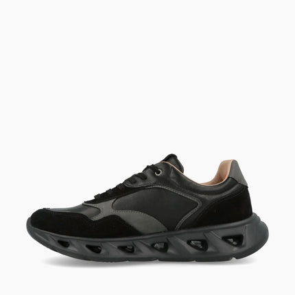 Impronte Sneakers Donna Running in Pelle Nero SAN MARCO CITY BLACK Impronte 