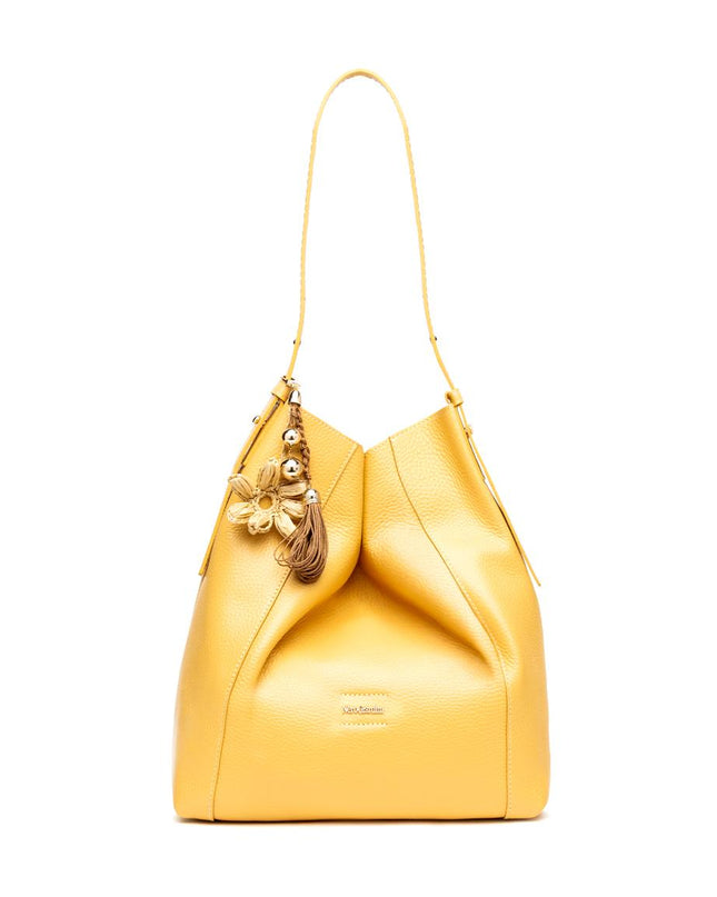 NeroGiardini Borsa Donna a Tracolla in Pelle Paglia E644140D PAGLIA 743 Nero Giardini Borse 