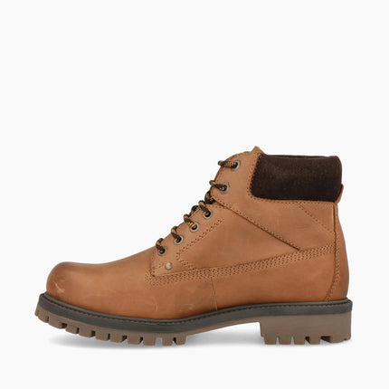 Jeep Anfibi Uomo in Pelle Red Brown - MARIO SPATARELLA