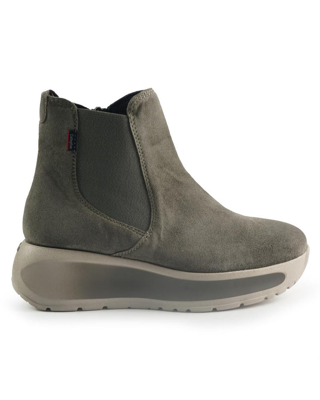 Callaghan Stivaletti Chelsea Donna con Zeppa in Camoscio Nutria 61607 GRACE NUTRIA Callaghan 
