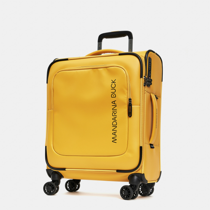 Trolley Bagaglio a Mano Softy Giallo 4 Ruote OSV01 ECO COATED DUCK YELLOW Mandarina Duck 