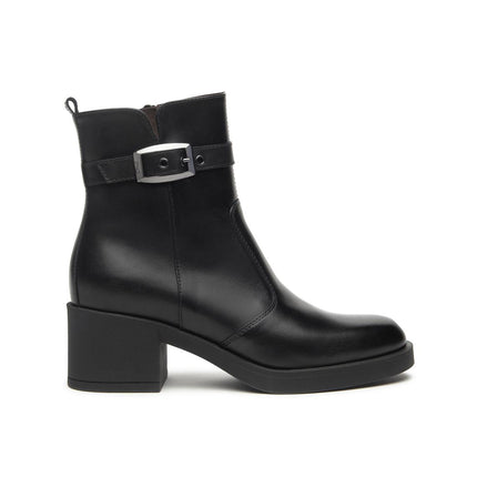 Nero Giardini Stivaletti Tronchetti Donna Pelle Nero - MARIO SPATARELLA