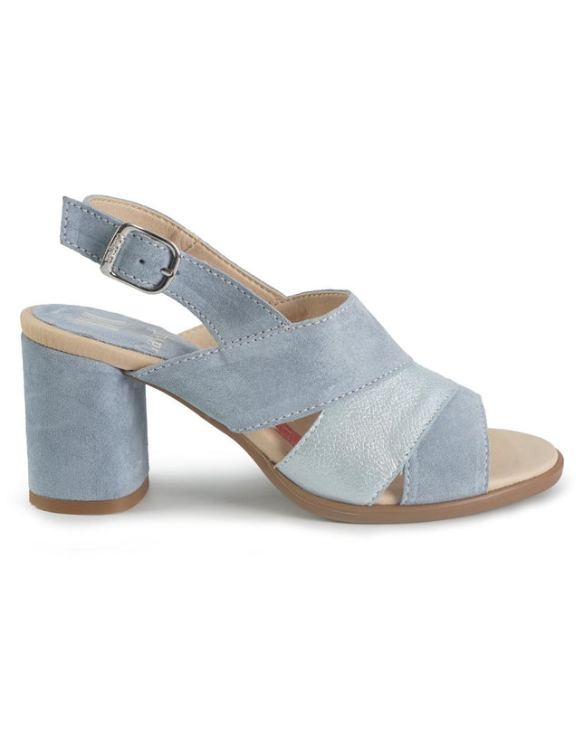 Callaghan Sandali Donna con Tacco in Camoscio Azzurro Multi 34104 KENDALL MULTI Callaghan 