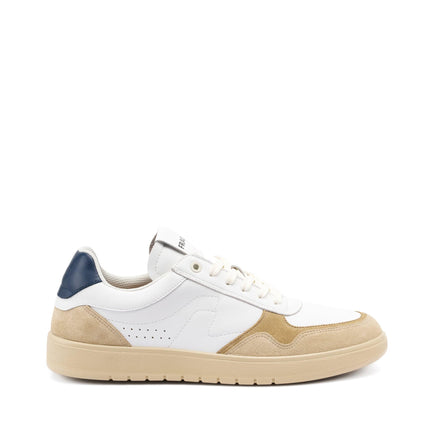 Frau Sneakers Uomo Bassa in Pelle Bianca Avena 11D1 AVENA Frau 