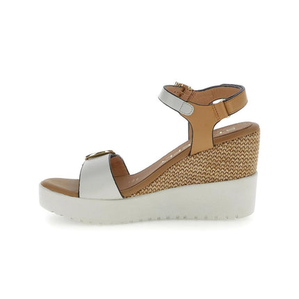 Stonefly Sandali Donna con Zeppa in Pelle Multi Cuoio - MARIO SPATARELLA