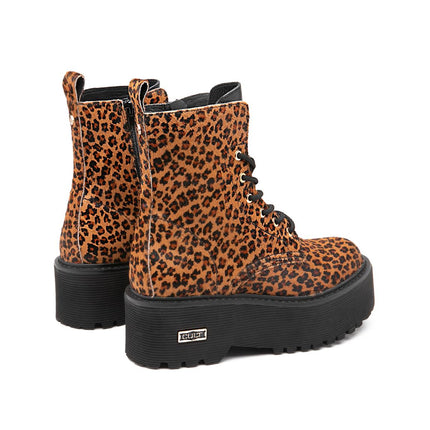 Anfibi Cult Donna in Cavallino Animalier Leopard CLW3460 AXL JAGUARD Cult 