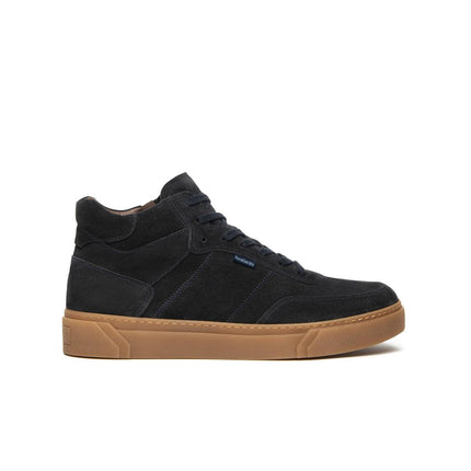 Nero Giardini Sneakers Alta Uomo in Camoscio Blu I500960U BLU 200 Nero Giardini 