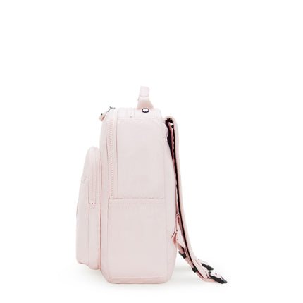 Kipling Zaino Porta Computer 11 Pollici Rosa SEOUL S PINK SHINE Kipling 