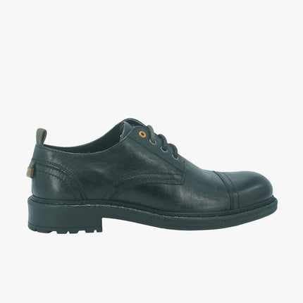 Francesina Uomo in Pelle Nera FREEDOM DERBY NERO Wrangler 