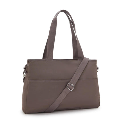 Borsa Lavoro Kipling Lapdop 15 Pollici con Tracolla in Tessuto Cipria ELYSIA WORK BOHO CEDAR Kipling 