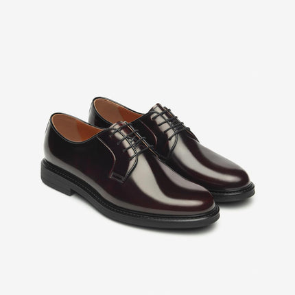 Nero Giardini Francesina Stringata Derby Uomo in Pelle Bordo I500601U BORDO 613 Nero Giardini 