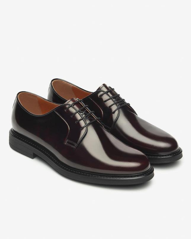 Nero Giardini Francesina Stringata Derby Uomo in Pelle Bordo I500601U BORDO 613 Nero Giardini 