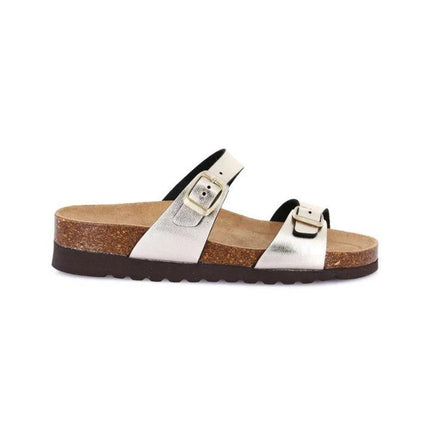 Grunland Sandalo Plantare Sughero Bio Donna Laminato Champagne CB2434 HOLA CHAMPAGNE Grunland 
