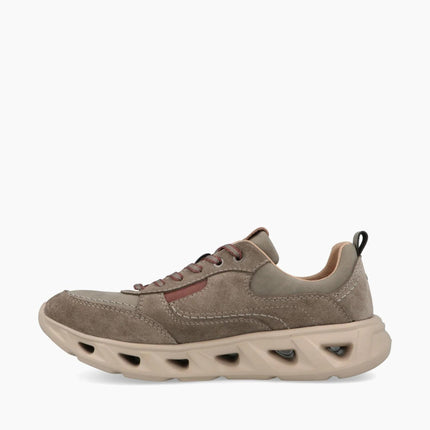 Impronte Sneakers Uomo Running in Pelle Taupe SAN MARCO MIX TAUPE Impronte 