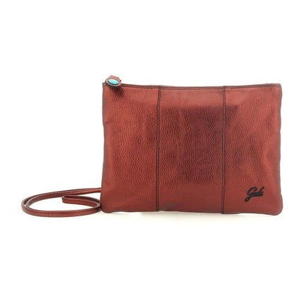 Gabs Pochette Donna con Tracolla in Pelle Mattone BEYONCE TG M LAMINATO BULL Gabs 