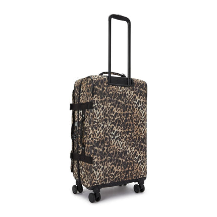 Kipling Trolley Medio Animalier Leopard 4 Ruote - MARIO SPATARELLA