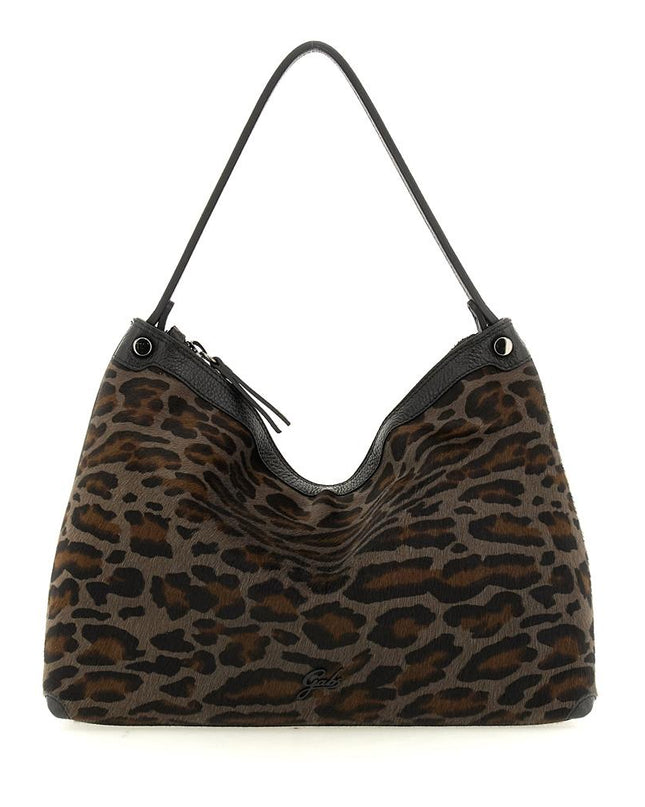 Gabs Borsa a Spalla Trasformabile in Pelle e Cavallino Leopardo FIONA TG L CAVALLINO LEOPARDO Gabs 