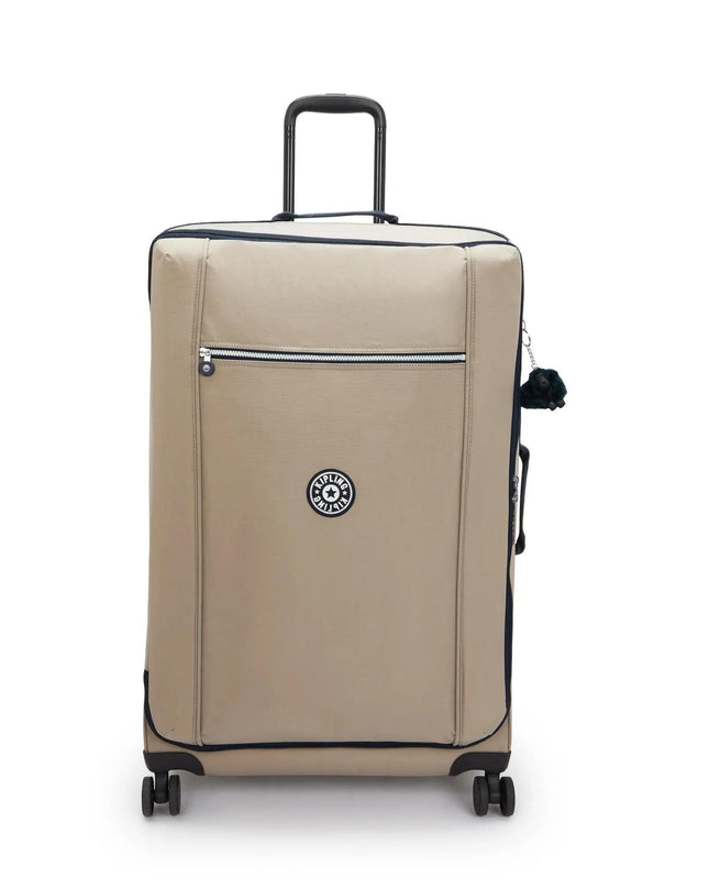 Kipling Trolley Large 4 Ruote in Tessuto Soft Taupe JET L SOFT TAUPE Kipling 