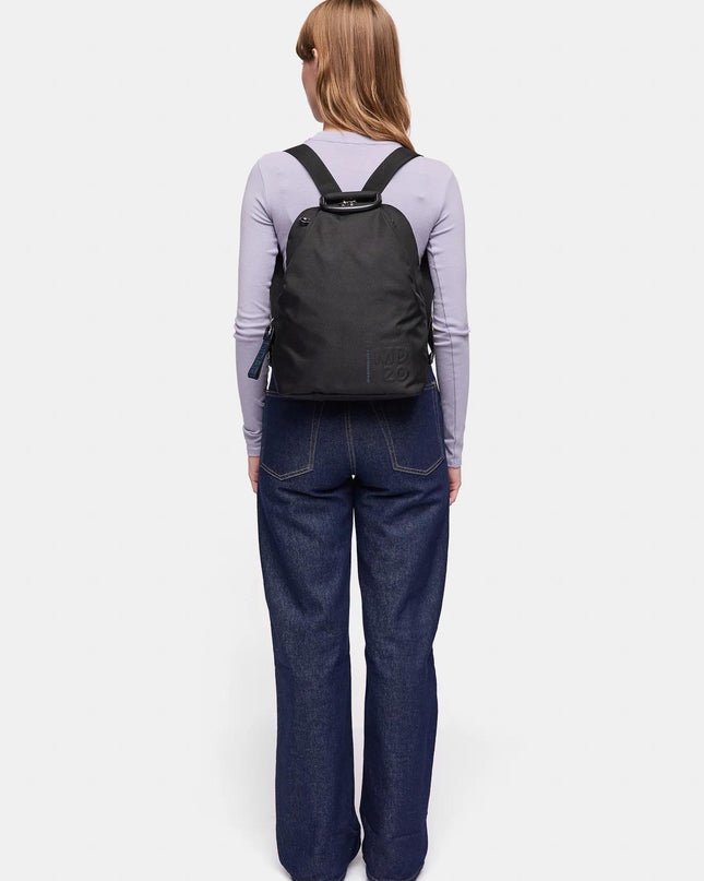 Mandarina Duck Zaino Multitasche Tessuto Nero QMT39 MD20 BLACK Mandarina Duck 
