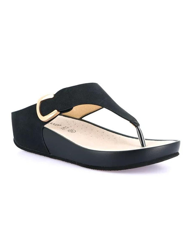 Grunland Infradito Donna con Velcro Nero - MARIO SPATARELLA