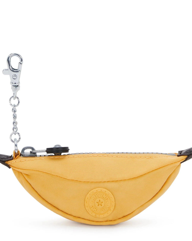 Kipling Mini Portachiavi Pochette in Tessuto Giallo - MARIO SPATARELLA