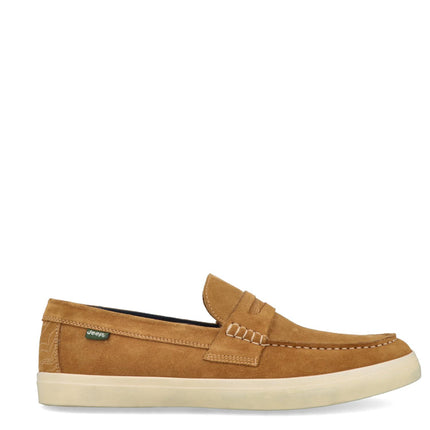 Mocassini Uomo Barca Camoscio Cuoio MOKI SUEDE CUOIO 068 Jeep Footwear 
