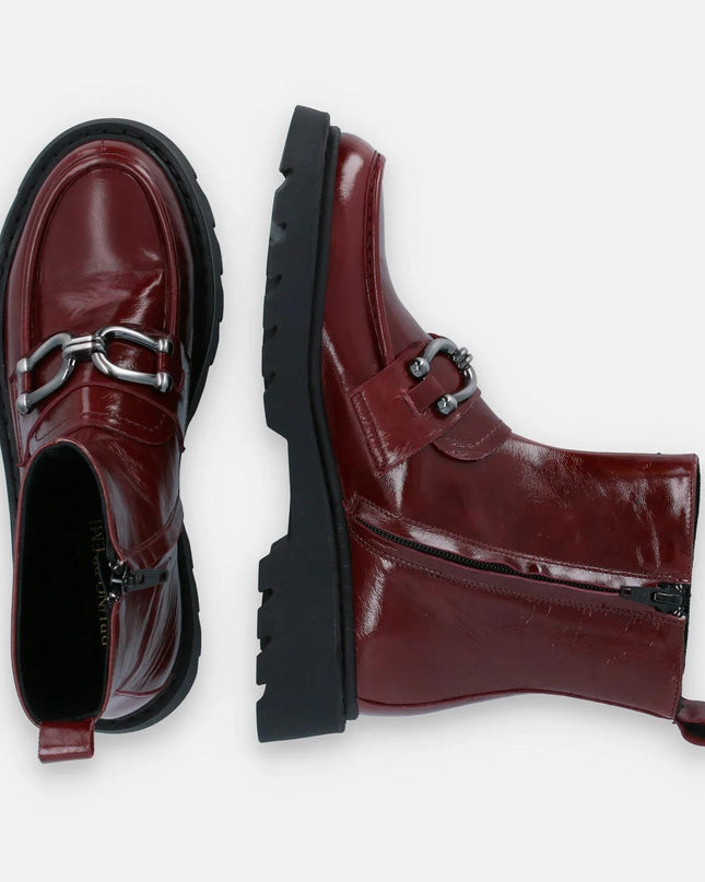 Stivaletto in Pelle con Morsetto BG0302X NEGRONI Bruno Premi 