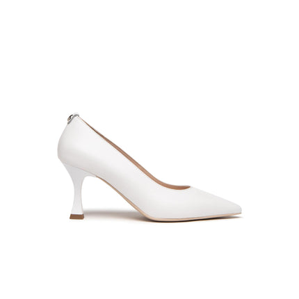 Nero Giardini Decollete Sposa in Pelle Bianco - MARIO SPATARELLA