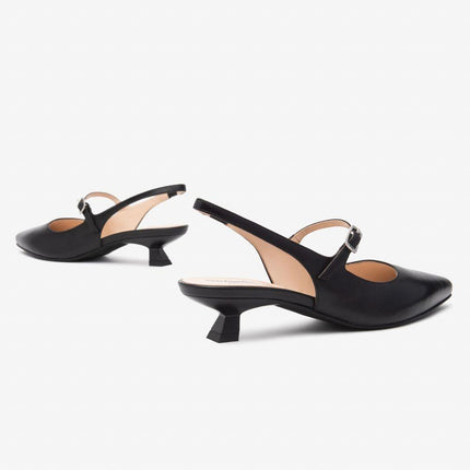 Nero Giardini Chanel a Punta in Nera Tacco Rocchetto E5122600DE NERO 100 Nero Giardini 