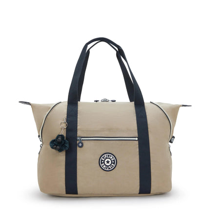 Kipling Borsone Shopper Viaggio in Tessuto Soft Taupe ART M C SOFT TAUPE Kipling 