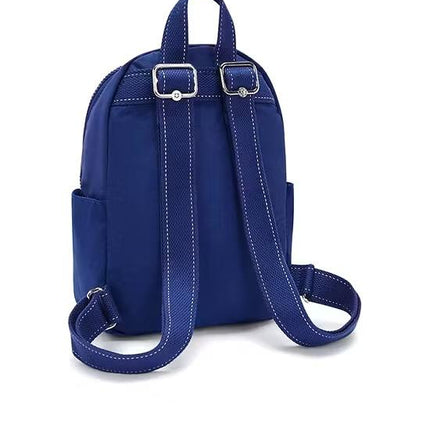Zainetto Multitasche in Tessuto Blu con Spallacci Regolabili ZINNA BRAVE BLUE Kipling 
