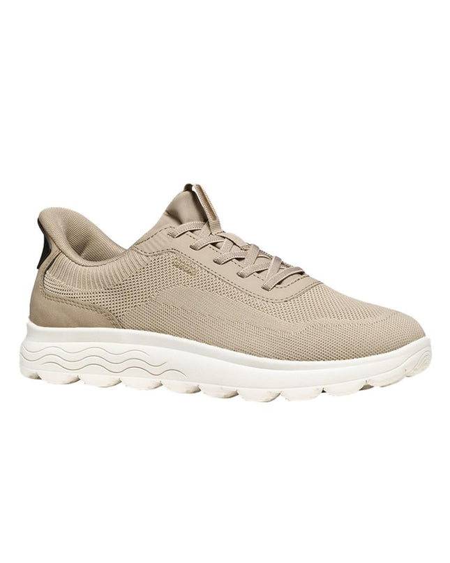 Geox Spherica Plus Sneakers Uomo Bassa in Tessuto Sabbia U55MPA SPHERICA FAST IN SYSTEM SAND Geox 