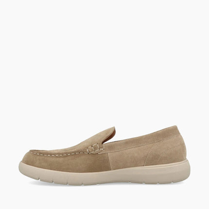 Impronte Mocassini Uomo Barca in Camoscio Beige - MARIO SPATARELLA