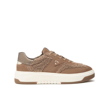 Nero Giardini Sneakers Donna in Teddi e Camoscio Mou I514226D MOU 442 Nero Giardini 
