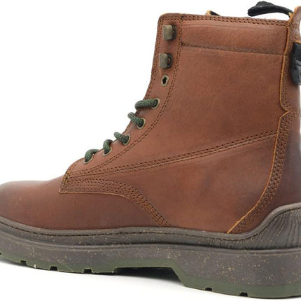 Anfibi Uomo Pelle Cuoio RED ROCK BOOT COGNAC 064 Jeep Footwear 