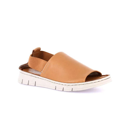 Grunland Sandali Confort in Pelle Terra Cuoio SA1199 GITA TAN Grunland 