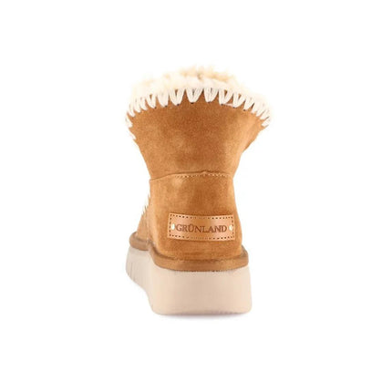 Grunland Sheepskin Boot Cuoio - MARIO SPATARELLA