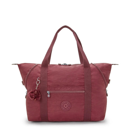 Kipling Borsone Shopper Viaggio in Tessuto Lounge Wine - MARIO SPATARELLA