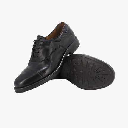 Stringate Uomo in Pelle Nera - MARIO SPATARELLA