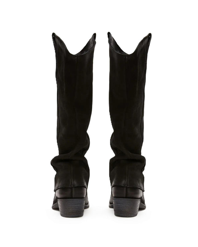 Texano Donna Camoscio Nero DRESA C833 MARVIN BLACK Felmini 