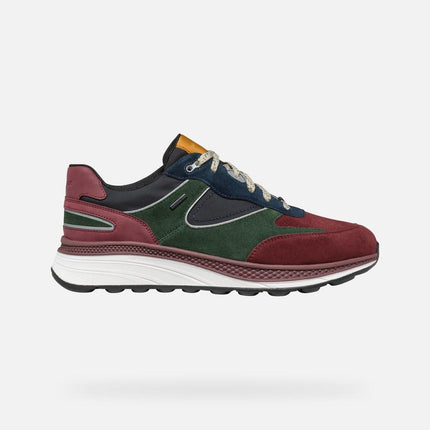 Sneakers Uomo Camoscio Verde U46HGA 00022 SPHERICA GREEN Geox 