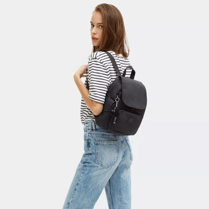 Kipling Zainetto in Tessuto Nero Black Noir CITY ZIP MINI BLACK NOIR Kipling 