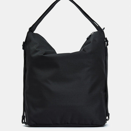 Mandarina Duck Borsa Convertibile Zaino Tessuto Nero QMT09 MD20 BLACK Mandarina Duck 