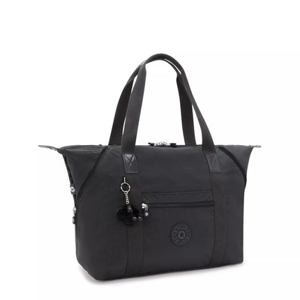 Kipling Borsone Shopper Viaggio in Tessuto Nero ART M BLACK NOIR Kipling 