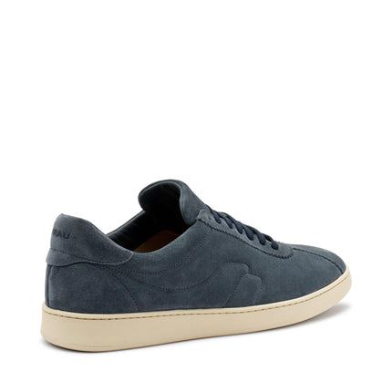 Frau Sneakers Uomo Bassa in Camoscio Blu 24D2 SIBERIA Frau 