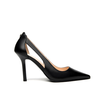 NeroGiardini Decollete Tacco Stiletto in Pelle Nera E615401DE NERO 100 Nero Giardini 