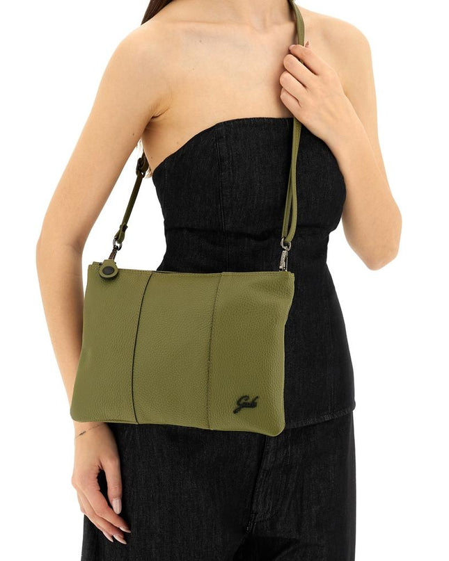 Gabs Pochette Donna con Tracolla in Pelle Verde Prezzemolo BEYONCE TG M PREZZEMOLO Gabs 