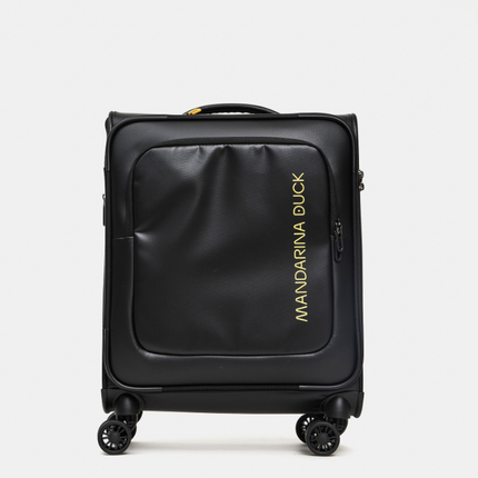 Trolley Bagaglio a Mano Softy Nero 4 Ruote OSV01 ECO COATED BLACK Mandarina Duck 