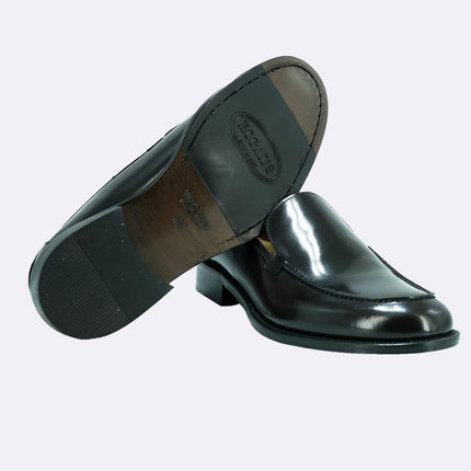 Mocassino Liscio Fondo Cuoio in Pelle Marrone PIANTA 5 LUX MARRONE Rogal's 